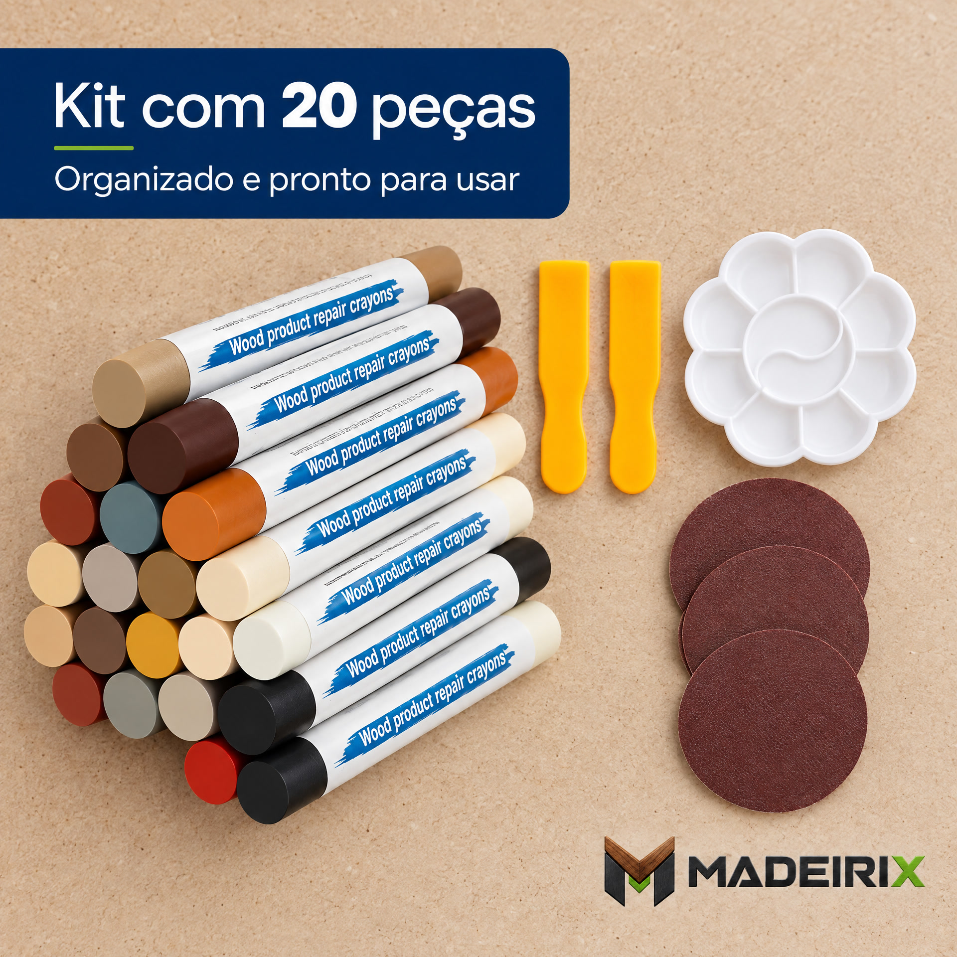 Kit de reparo para MDF — imagem 5