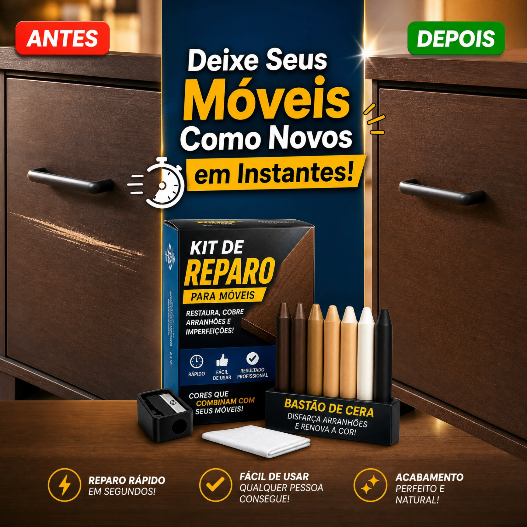 Kit de reparo para MDF — detalhe 3