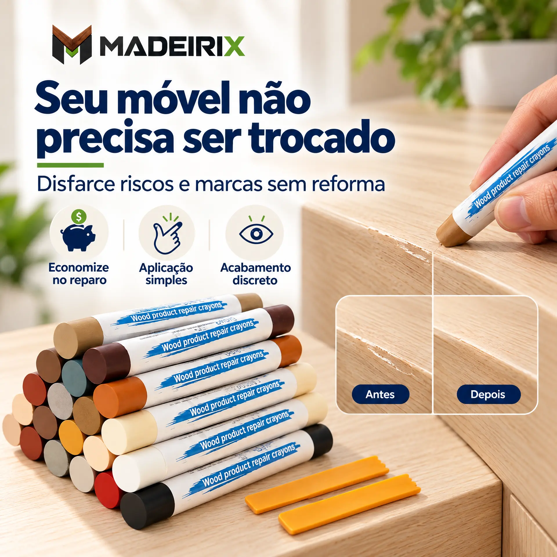 Kit de reparo para MDF — detalhe 1